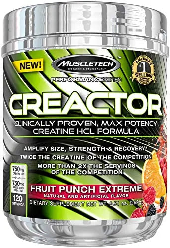 MuscleTech Cell-Tech Creactor - Creatine HCl Formula - Muscle Builder for Men & Women MuscleTech Au supplements