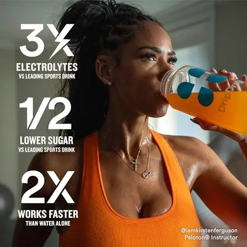 DripDrop Hydration - Electrolyte Powder Packets - Watermelon, Berry, Orange, Lemon DripDrop Au supplements