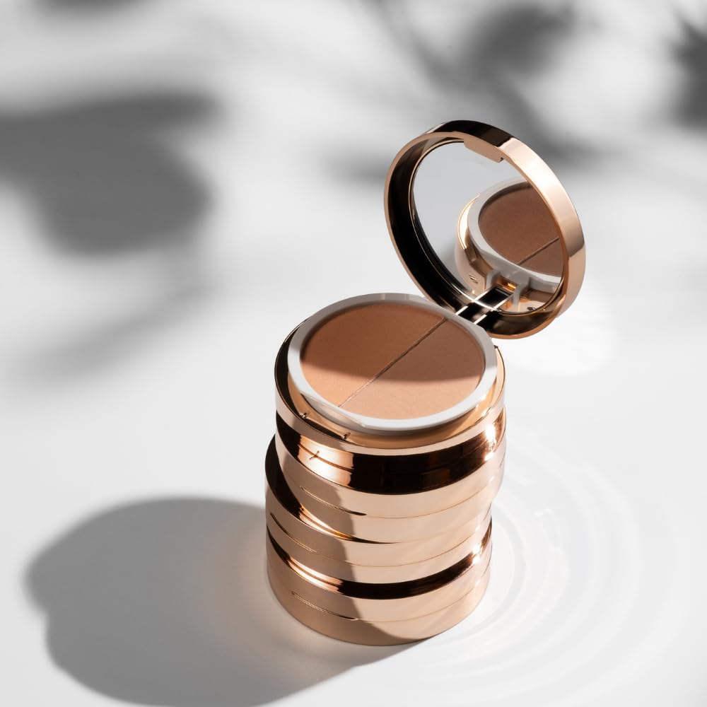 Emani Blush & Bronzer - Natural Mineral Pressed Bronzer for Face - Radiant Skin Blush for Sun Kissed Glow, All Skin Types including Sensitive Skin, Copacabana Emani Au supplements