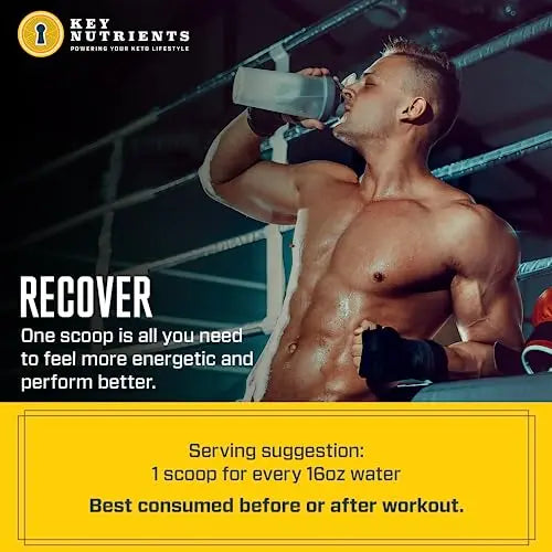 Key Nutrients Electrolytes Powder - Tropical Peach Mango Drink Mix 90 Servings KEY NUTRIENTS Au supplements