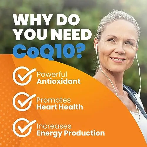 Doctor's Best High Absorption CoQ10 with BioPerine, Non-GMO, Gluten & Soy Free Doctor's BEST Au supplements
