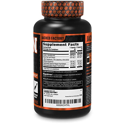 Burn-XT for Men & Women - Improve Focus & Increase Energy - Premium Jacked Factory Au supplements
