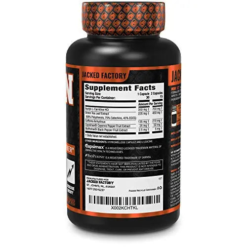Jacked Factory Burn-XT for Men & Women - Improve Focus & Increase Energy - Premium Jacked Factory Au supplements