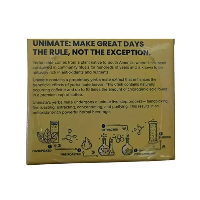 Ourtown Unicity Unimate Green Mate Leaf Powder Extract with Lemon and Ginger Flavor Ourtown Au supplements