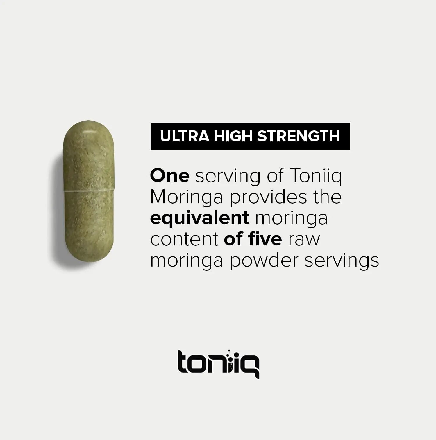Highly Potent Full Spectrum Indian Moringa Extract - 30% Third-Party Tested Protein Toniiq Au supplements