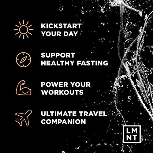 LMNT Zero-Sugar Electrolytes - Grapefruit Salt - Hydration Powder Packets | No Dodgy Drink LMNT Au supplements