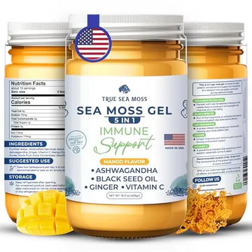 TrueSeaMoss Wildcrafted Irish Sea Moss Gel – Nutritious Raw Seamoss Rich in Minerals TrueSeaMoss Au supplements