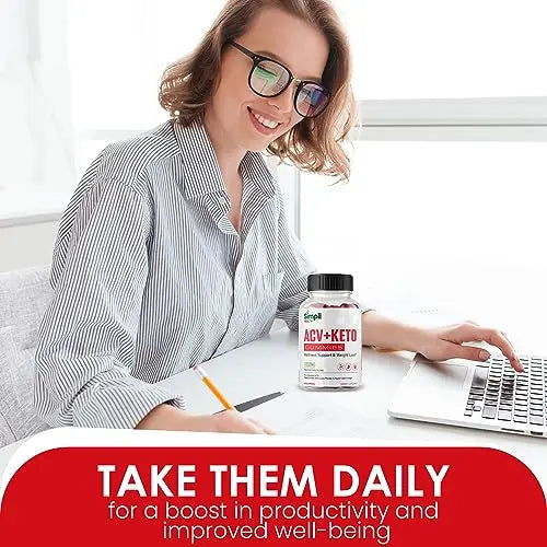 Nutrocell Simpli Health ACV Ketos Gummies Keto Apple Cider Vinegar 1050mg Nutrocell Au supplements