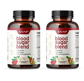 Snap Supplements Blood Sugar Blend - Support Healthy Blood Sugar, 60 Capsules Snap Supplements Au supplements