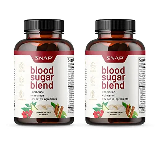 Snap Supplements Blood Sugar Blend - Support Healthy Blood Sugar, 60 Capsules Snap Supplements Au supplements