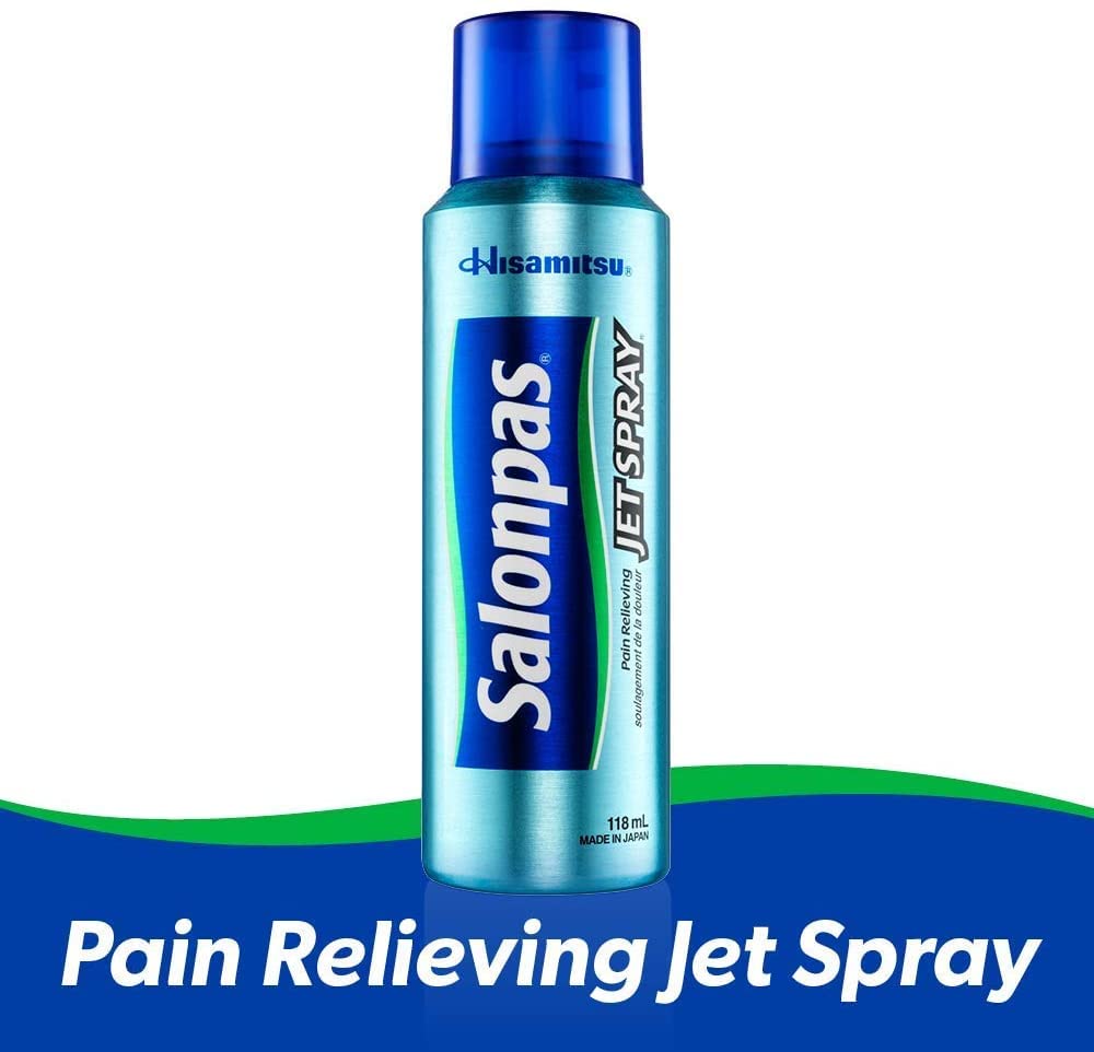 Salonpas pain relieving jet spray - 4 oz (2 PACK) Salonpas Au supplements
