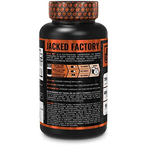 Jacked Factory Burn-XT for Men & Women - Improve Focus & Increase Energy - Premium Jacked Factory Au supplements