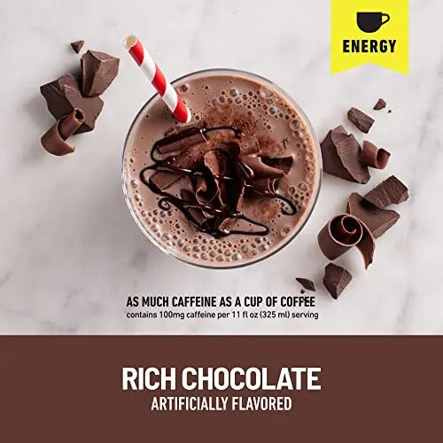 SlimFast Advanced Energy High Protein Meal Replacement Shake, Rich Chocolate, 20g SlimFast Au supplements