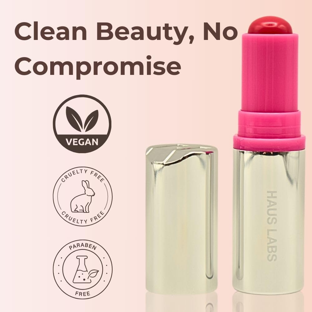 Haus Labs Color Fuse Longwear Hydrating Glassy Lip + Cheek Blush Balm Stick - Glassy Pitaya Haus Laboratories Au supplements