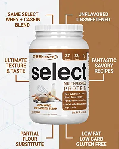 PEScience Select Multi-Purpose Protein Powder, 27 Serving, Low Carb, Keto Friendly PEScience Au supplements