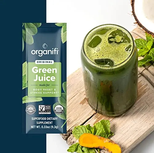 Organifi: GO Packs - Green Juice - Organic Superfood Supplement Powder - 30 Count Organifi Au supplements