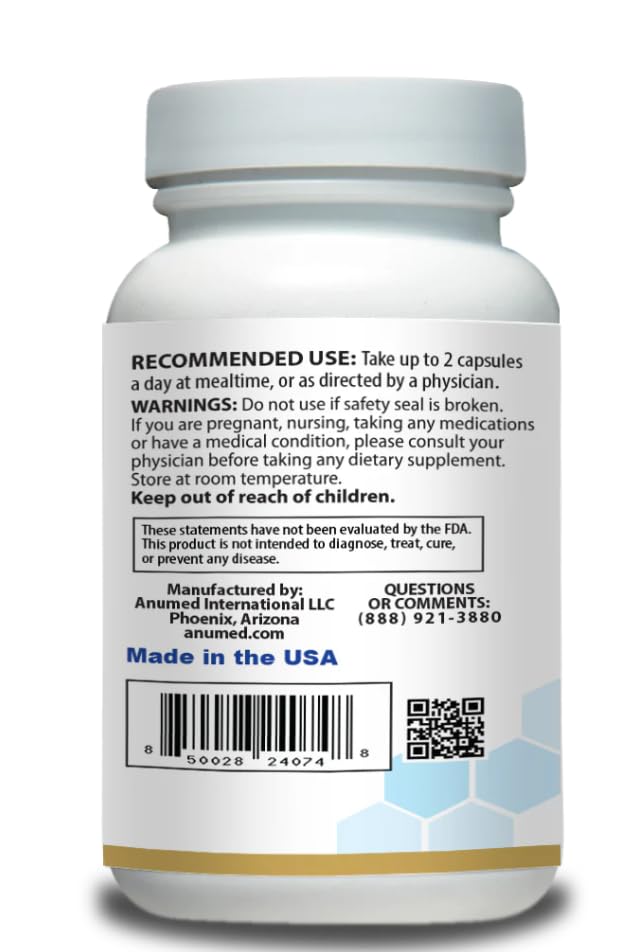 Men’s Multivitamin Supplement – Daily Energy, Immune & Heart Support – with Zinc, Magnesium, B12, CoQ10, Turmeric, Ginseng & More – 60 Vegetable Capsules – AnuMed AnuMed International Au supplements