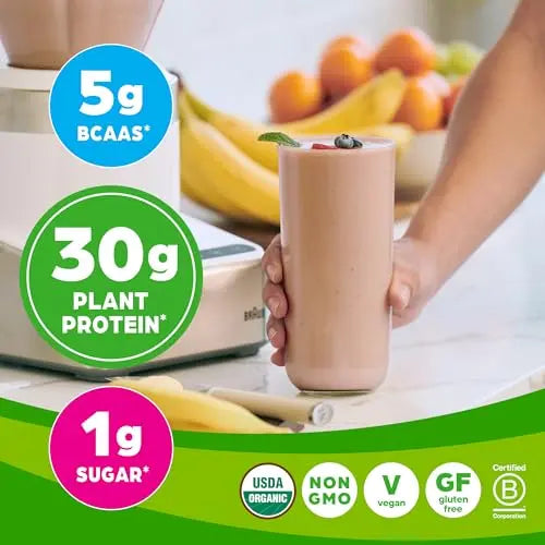 Orgain Organic Sport Vegan Protein Powder, Chocolate - 30g Plant Based Protein Orgain Au supplements