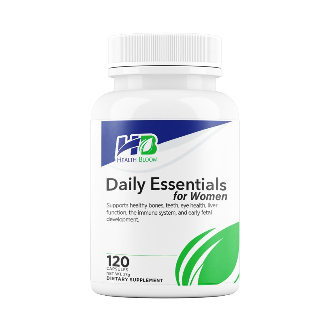 Daily Essentials for Women| 120 Capsules | Health Bloom | Vitamins and Minerals Capsules | Health Bloom Inc. Au supplements