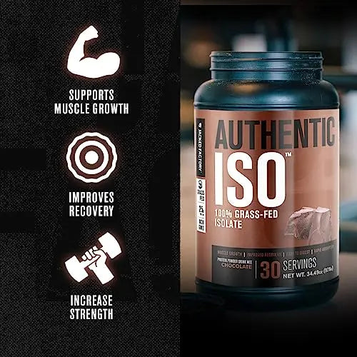 Jacked Factory Authentic ISO Grass Fed Whey Protein Isolate Powder - Low Carb Jacked Factory Au supplements