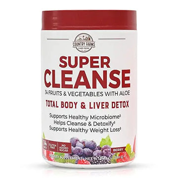 COUNTRY FARMS Super Cleanse, Super Juice Cleanse, Supports Healthy COUNTRY FARMS Au supplements