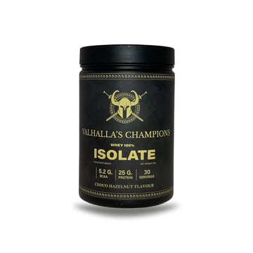 Valhalla's Champion 100% Whey Protein Isolate - 25G Protein per Serving - 30 Servings Valhalla's Champion Au supplements