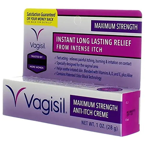 Vagisil Maximum Strength Anti-Itch Creme 1 oz (Pack of 2) Vagisil Au supplements