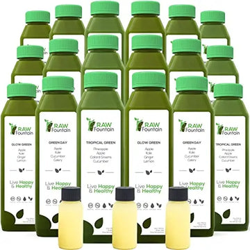 Raw Fountain 7 Day Green Juice Cleanse, All Natural Raw, Vegan Detox, Cold Pressed Raw Fountain Au supplements