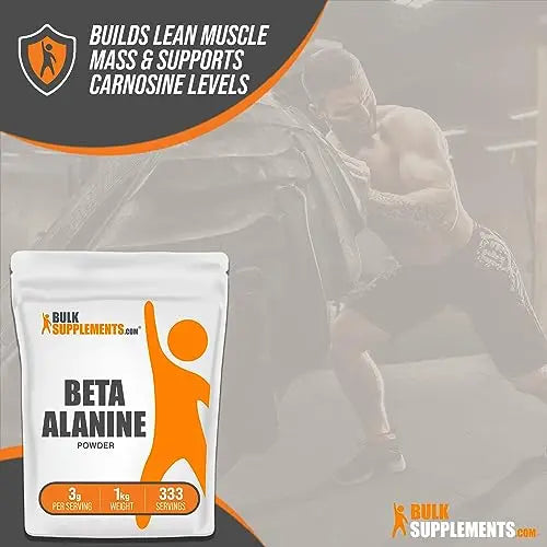 BULKSUPPLEMENTS.COM Beta Alanine Powder - Beta Alanine Pre Workout, Beta Alanine BULKSUPPLEMENTS.COM Au supplements