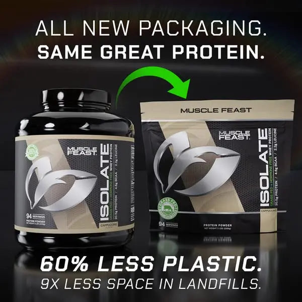 Muscle Feast Grass-Fed Whey Protein Isolate, All Natural Hormone Free Pasture Raised Muscle Feast Au supplements