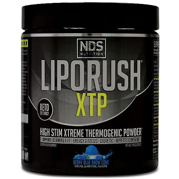LIPORUSH NDS Nutrition XTP Thermogenic Fat Burner with L-Carnitine - Energy, Focus LIPORUSH Au supplements