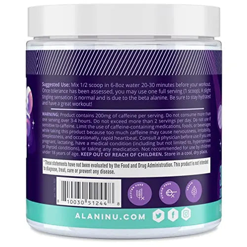 Alani Nu Pre Workout Powder | Amino Energy Boost | Endurance Supple Alani Nu Au supplements