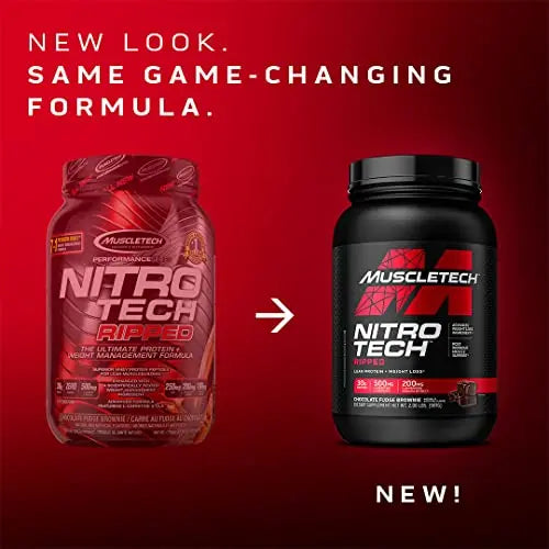 Protein Powder for Weight Loss - MuscleTech Nitro-Tech Ripped - Whey Protein Powder MuscleTech Au supplements
