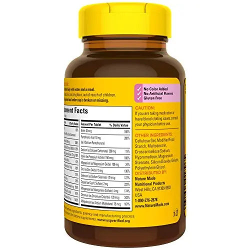 Nature Made Multivitamin For Her 50+ with No Iron, Womens Multivitamin for Daily Nutrition Nature Made Au supplements