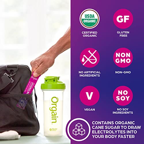 Orgain Organic Hydration Packets, Electrolytes Powder - Berry Hydro Boost Orgain Au supplements