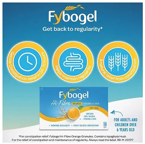 Fybogel Orange - 30 Sachets x 2 Packs Fybogel Au supplements