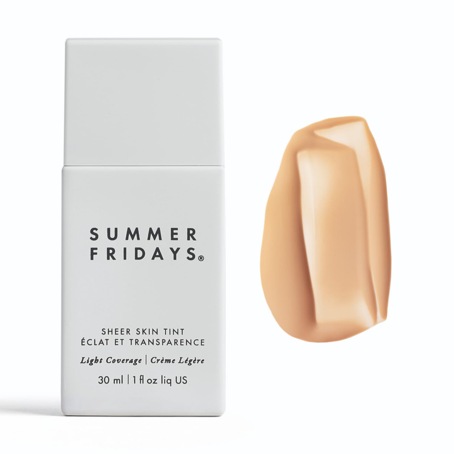Summer Fridays Sheer Skin Tint - Skin Tint with Hyaluronic Acid - Helps Diminish Uneven Skin Tone - Sheer to Light Coverage - Shade 2 - Light with Cool Undertones (1 Fl Oz) Summer Fridays Au supplements