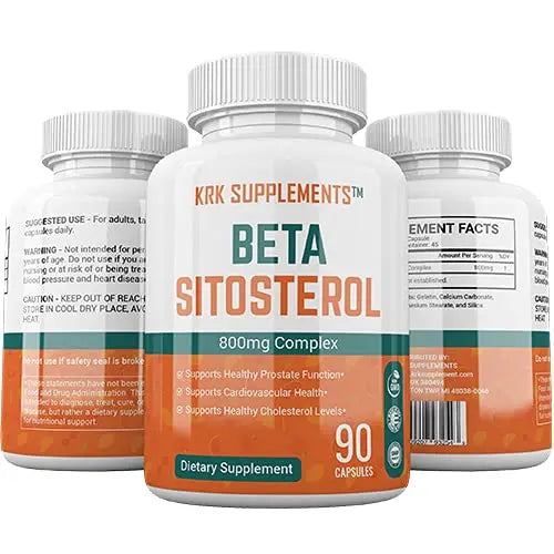 KRK SUPPLEMENTS Bundle Combo for 3 Total Bottles of Beta Sitosterol 800mg KRK SUPPLEMENTS Au supplements