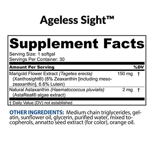 BioTRUST Ageless Sight, Blue Light Protection, Promotes Optimal Eye Health BioTrust Au supplements