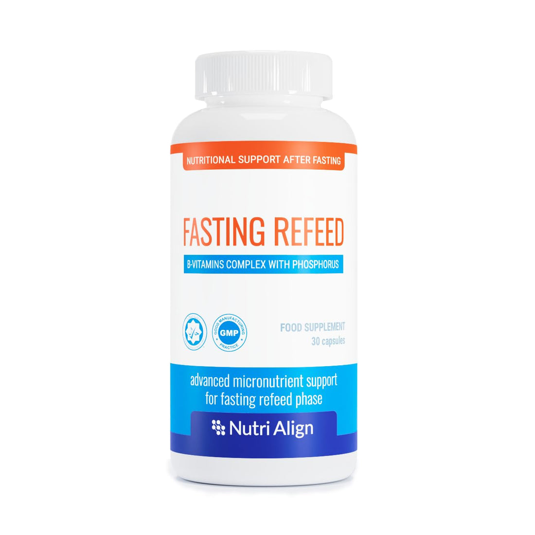 Nutri-Align Fasting Refeed Multivitamin | 30 Fasting Multi Vitamin Capsules | Multivitamin for Men & Women | Vitamin B Complex, Phosphorus & Vitamin D & C Fasting Multivitamins | Gluten Free Nutri-Align Au supplements