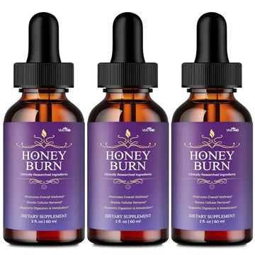 Honey Burn Weight Loss Drops - Official Formula - Premium Quality Honey Drops Boost VIVE MD Au supplements