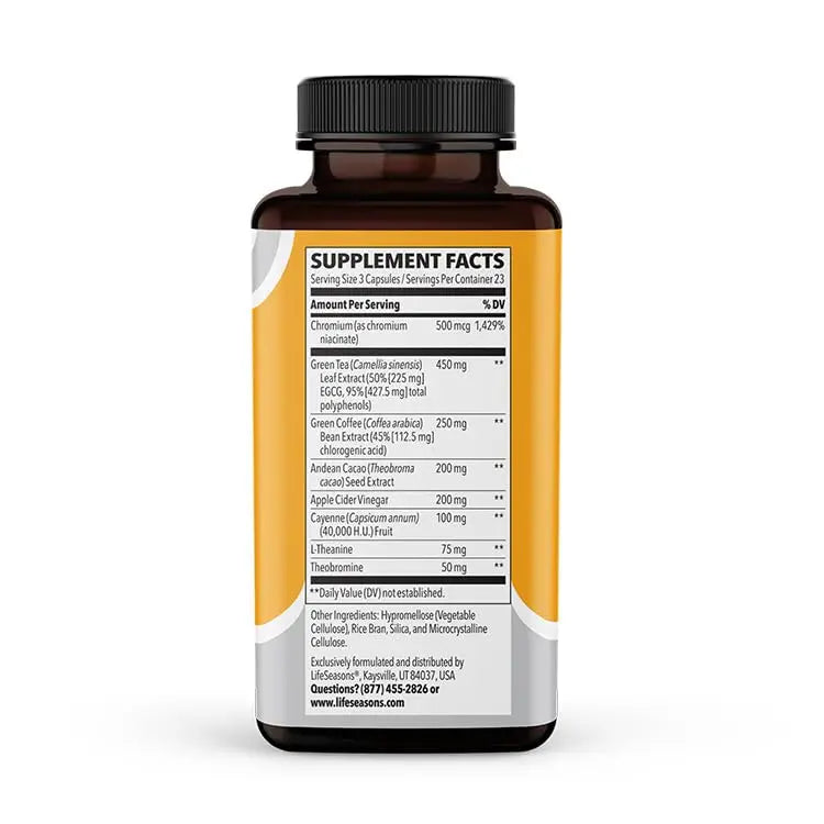 LifeSeasons - Metabolism - Weight Control Support & Energy Boosting Supplement LifeSeasons Au supplements