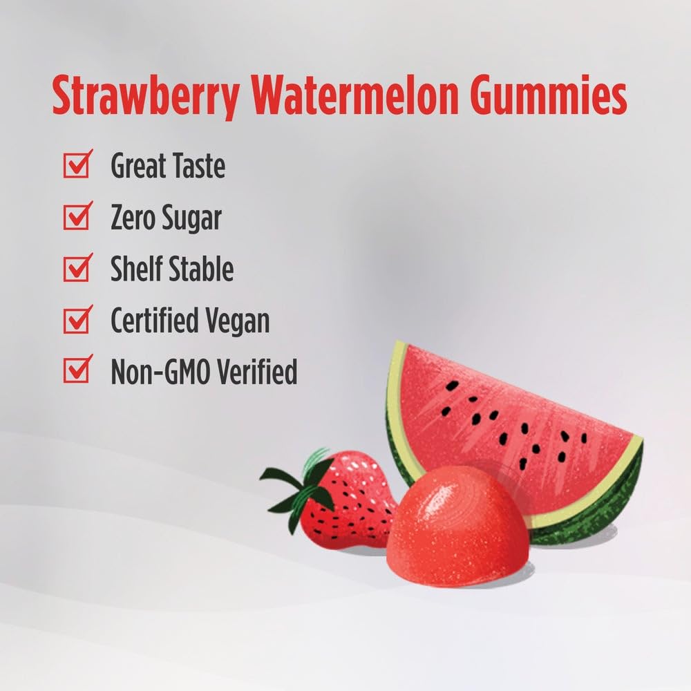 Nordic Naturals Vegan Probiotic Gummies Bundle - Zero Sugar Kids Probiotic Gummies - Strawberry Watermelon Flavor - 30 Gummies, Zero Sugar Probiotic Gummies - Strawberry Watermelon Flavor - 40 Gummies Nordic Naturals Au supplements