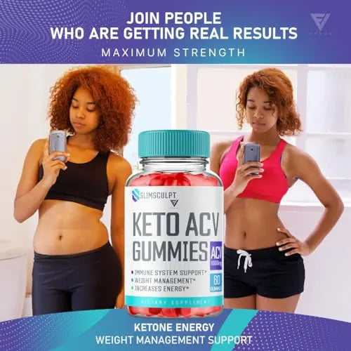 (2 Pack) Slimsculpt Keto ACV Gummies, Slim Sculpt Keto Gummies Drops Advanced Apple Kohzie Au supplements