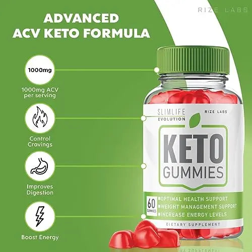 (3 Pack) SlimLife Keto Gummies, SlimLife Evolution Keto Gummies for Advanced Weight Loss rize labs Au supplements