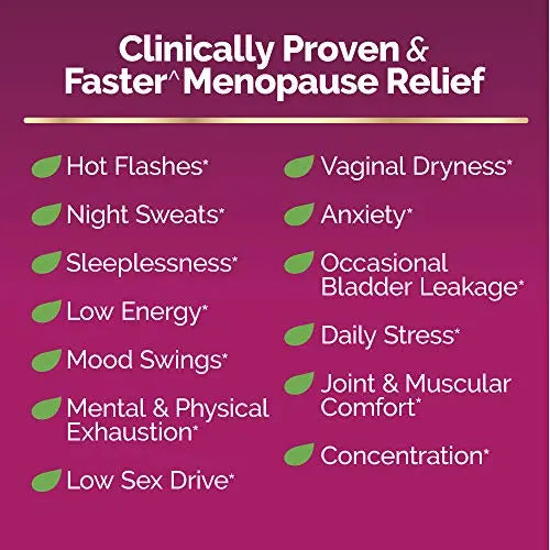 Estroven Complete Multi-Symptom Menopause Supplement for Women & Mood Boost Estroven Au supplements