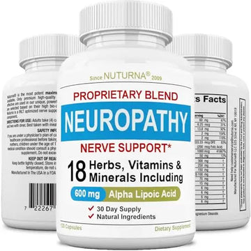 Neuropathy Support Supplement with 600 mg Pure Alpha Lipoic Acid Nuturna Au supplements