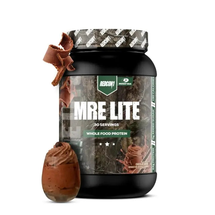 REDCON1 x Mossy Oak MRE Lite Whole Food Protein Powder, Chocolate Moose - Low Carb REDCON1 Au supplements