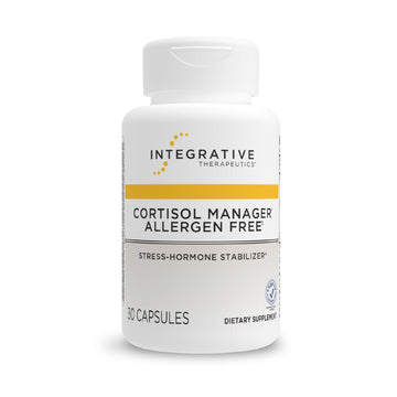 Integrative Therapeutics Cortisol Manager Allergen Free - Adrenal Health Support Supplement for Healthy Stress Response* - Vegan, Non-Dairy & Gluten-Free - 30 Capsules (15 Servings) Integrative Therapeutics Au supplements